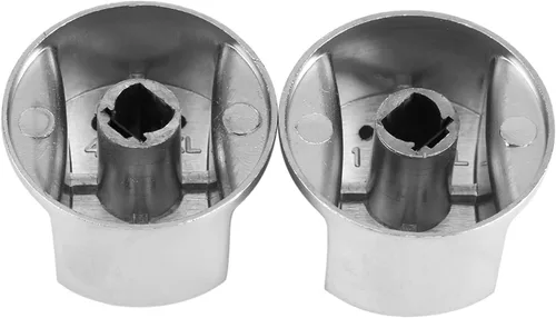 Vista 8 de B0995Ptkyh, 2pcs Universal Gas, Estufa Cocina Bouton Cuatro Aleación de Zinc Interruptor Rotatorio 0.315 in Perillas de Control Parte Perillas