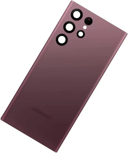 Vista 2 de Galaxy S22 Ultra - Cubierta de cristal trasera impermeable, con lente de vidrio de cámara y piezas de cinta de repuesto, compatible con Samsung