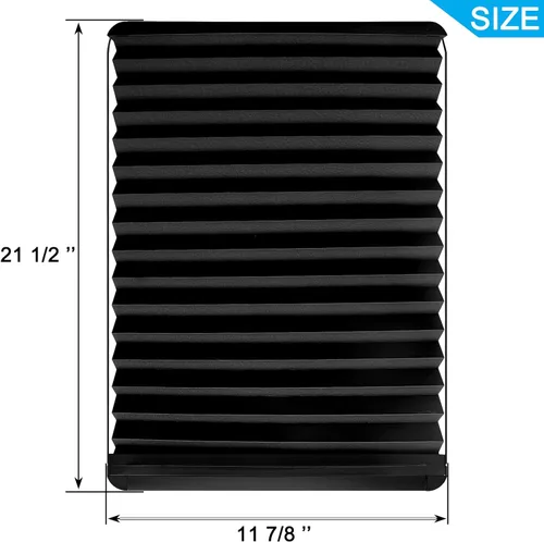 Vista 5 de Reemplazo de Persiana Plisada Delgada para RV Compatible con Puertas de Entrada Preparadas Lippert/Puerta de Entrada Lippert Lista para Persiana