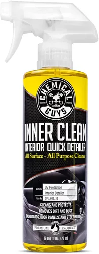 Chemical Guys SPI_663_16 InnerClean Detallador y protector rápido de interiores (16 fl oz/473 ml), amarillo