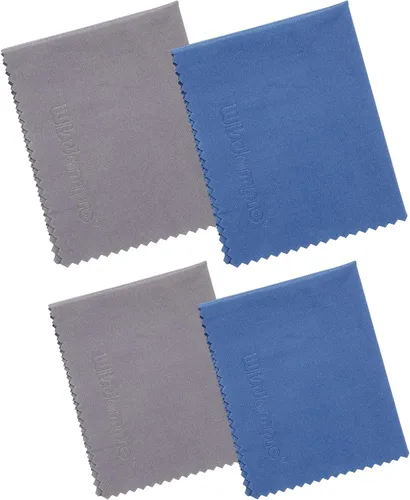 Vista 12 de Wisdompro Paquete de 8 paños de limpieza de microfibra suave de 6 x 7 Azul