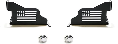 Vista 2 de Bestaoo Bisagra de puerta exterior negra Pedal de descanso de clavijas para Jeep Wrangler TJ 1997-2006 - 1 par