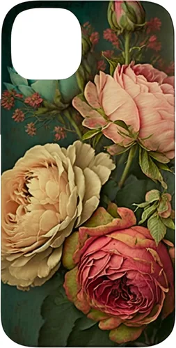 Vista 15 de Boho Shabby Chic Bohemian Roses Vintage Funda con diseño de flores y flores para iPhone 17