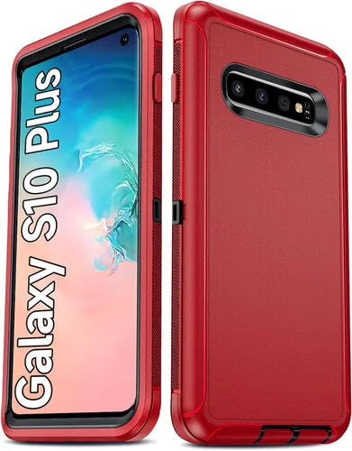 Vista 14 de LeYi Funda compatible con Galaxy S8: no compatible con S8 Plus: cubierta exterior de goma 3 en 1 de cuerpo completo a prueba de golpes, resistente