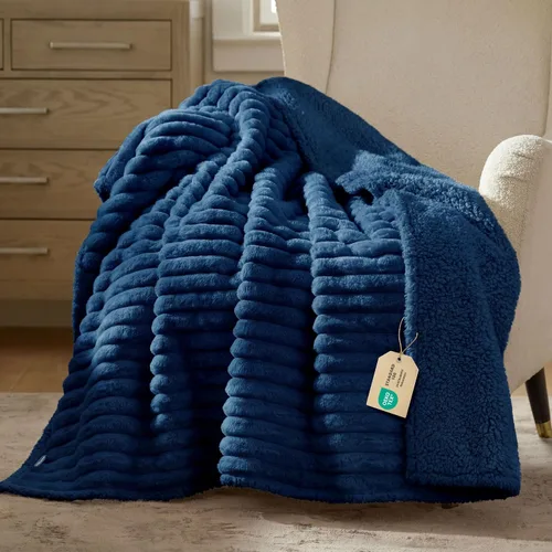 Vista 38 de Bedsure ComfyFleece® - Mantas impermeables para perros pequeños Crema