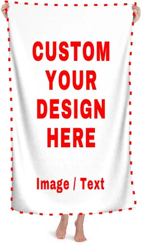 Toallas de playa de gran tamaño, toalla de baño absorbente personalizada, toalla de piscina para baño, campamento, mochileros, gimnasio, viajes