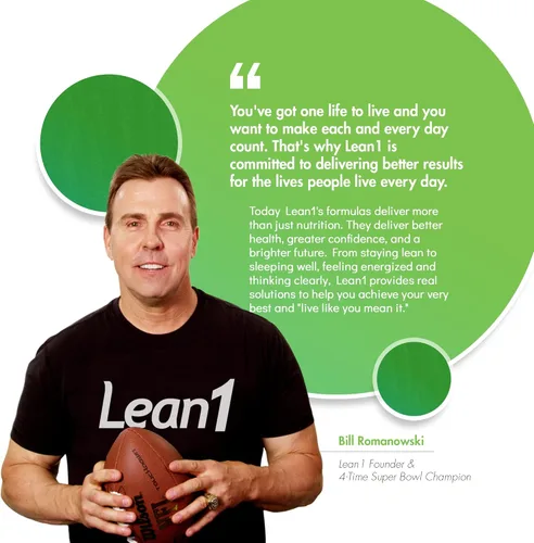 Vista 8 de Lean1 Fresa 5 libras (44 porciones), reemplazo de comida quemadora de grasa