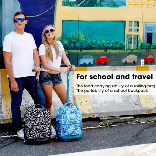 Vista 2 de J World New York Sunrise - Mochila con ruedas, Cubos), RBS-18 CUBES