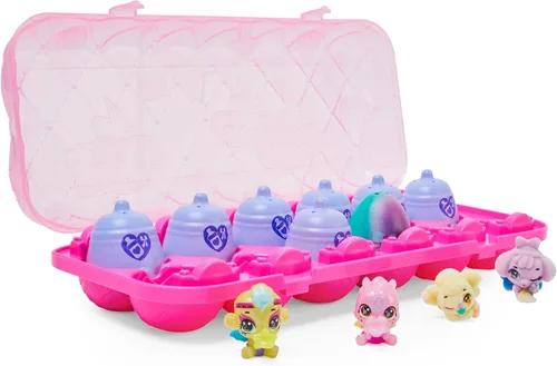 Hatchimals CollEGGtibles, paquete de 12 huevos de Shimmer Babies, regalos y rellenos de calcetines para niñas y niños de 5 años en adelante