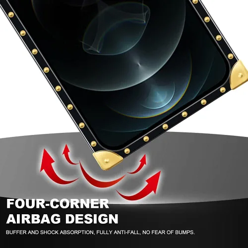 Vista 7 de DAIZAG Funda compatible con iPhone 14 Pro, funda de teléfono de mariposa de la Torre Eiffel para niñas y mujeres, funda cuadrada de poliuretano