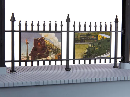 Vista 4 de Lionel Accesorio de plataforma de estación de tren modelo O Gauge