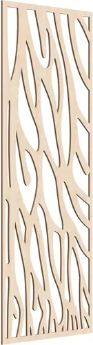 Vista 189 de Ekena Millwork WALW10X25X0250BRICH Bristol Paneles de pared decorativos de madera con calado, 9 3/8 pulgadas de ancho x 24 3/8 pulgadas de alto