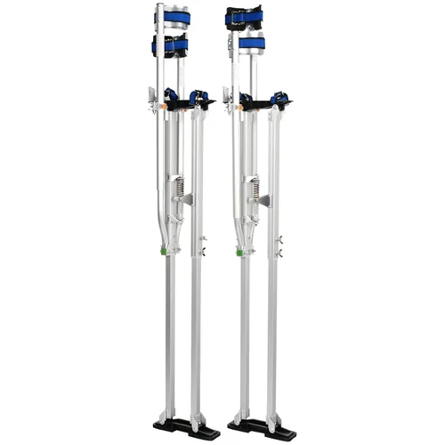 Vista 9 de Zancos para Paneles de Yeso de 24-40 Pulgadas de Altura Ajustable Elevadores Herramienta de Aluminio para Pintar Acabado Podar Ramas Limpiar