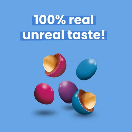 Vista 5 de Unreal Gemas de cacahuete de chocolate negro Veganas con colores de la naturaleza Comercio justo, sin OMG, ingredientes sin gluten Sin