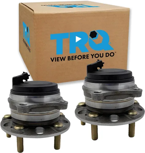 Vista 47 de Conjunto de rodamiento de rueda delantera de 2 piezas y buje TRQ Compatible con Pontiac Solstice 2006-2009 Saturn Sky 2007-2010