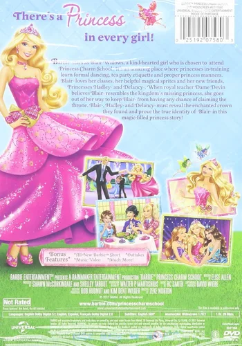 Vista 2 de Barbie Princess Charm School DVD