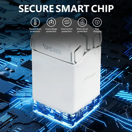 Vista 4 de FPVtosky Mini concentrador de carga bidireccional serie 3/4 para batería DJI Mini 4/Mini 3 Pro, cargador de batería Mini 3, carga dos baterías al