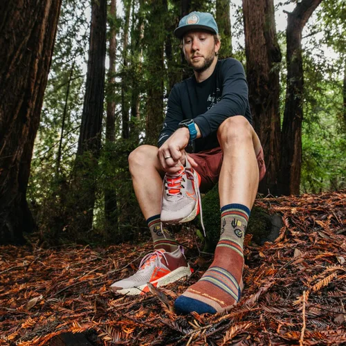 Vista 5 de Darn Tough Willoughby Micro Crew - Calcetines ligeros con cojín para hombre