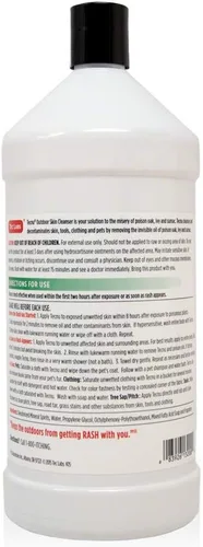 Vista 2 de Tecnu Limpiador de piel de exteriores para roble e hiedras venenosas, 32 oz
