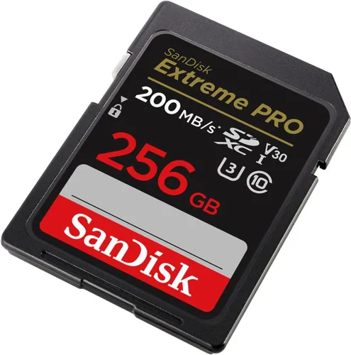 Vista 2 de SanDisk Extreme PRO 256 GB Clase 3/UHS-I (U3) V30 SDXC