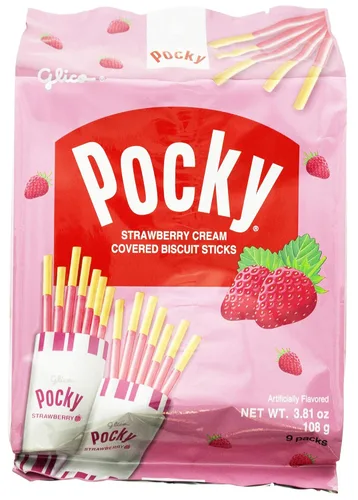 Vista 10 de Pocky Palitos de galletas de almendras – Crema de chocolate cubierta con almendras reales – (paquete de 10 cajas, 1.45 onzas cada una)