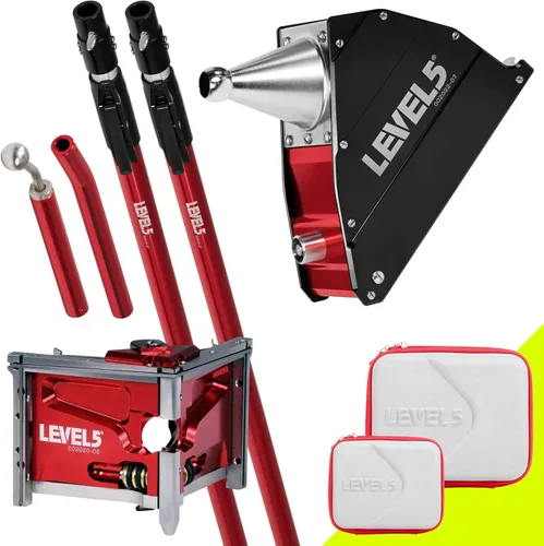 Vista 15 de Caja aplicadora de esquina de 7 pulgadas + acabador de esquina de 3 pulgadas + mango estándar - LEVEL5 Grado profesional Herramienta