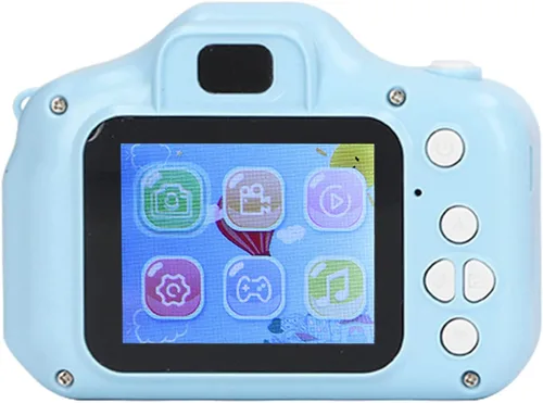 Cámara para niños, pantalla IPS de 2.0 pulgadas, cámara de video digital con carga USB, 400 mAh, portátil, juguete para niños y niñas, regalo de