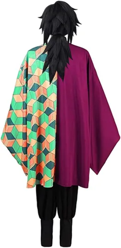 Vista 5 de Anime Cosplay Adult Costume Halloween Cloak Kimono Accessories Set Outfit