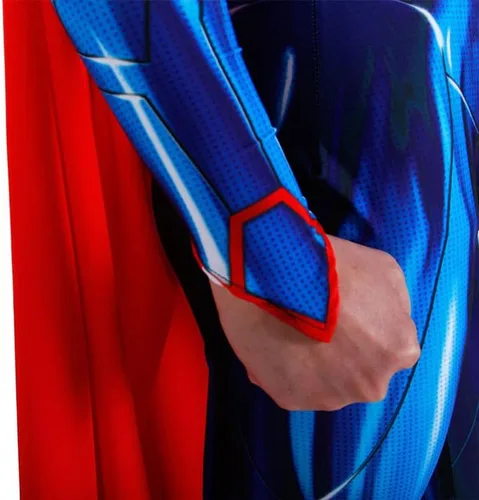 Vista 6 de Disfraces de superhéroe para adultos, hombres y mujeres, trajes de Halloween, disfraz de elastano