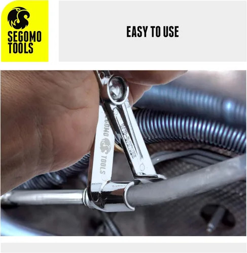 Vista 7 de Segomo Tools FUEL01 - Herramienta de desconexión de línea de combustible, herramienta de filtro de combustible de 5/16 pulgadas y 3/8 pulgadas