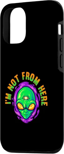 Vista 5 de iPhone 15 Pro Max UFO, UAP, Space, Space, Unknown Flight Object, Alien Case