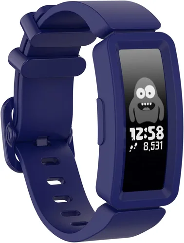 Vista 22 de Watbro Compatible con Fitbit Ace 2 bandas para niños de 6 años en adelante, accesorios de pulsera de silicona suave, correa de reloj, pulseras