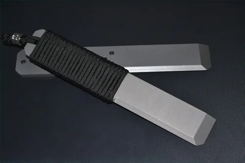 Vista 7 de Barra de palanca EOD Breacher de titanio, herramienta EDC, palanca grande multifuncional táctica, 7.8