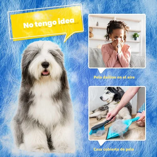 Vista 9 de Guante para peinar mascotas, versión mejorada,guante de desprendimiento suave, eficiente guante removedor de pelo de mascotas, herramienta de masaje