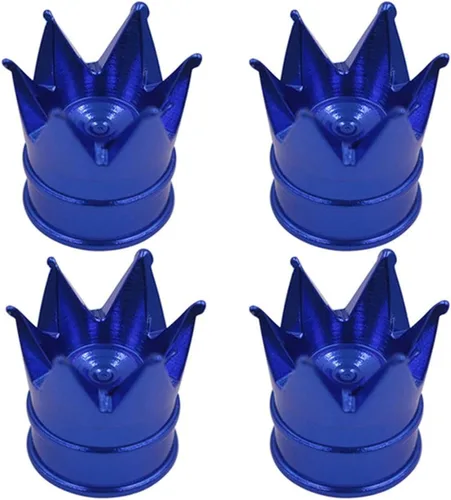 Vista 15 de Tapas de Vástago de Válvula de Neumático de Coche 4 PIEZAS Cubiertas Universales de Vástago Juego de Tapas de Válvula de Neumático de Aluminio