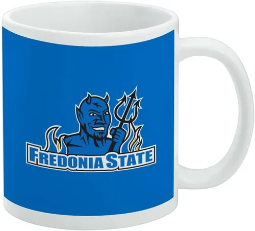 Vista 180 de Taza de café de cerámica con logotipo de la Universidad Estatal de Texas, tazas de regalo novedosas para café, té y bebidas calientes, 11 onzas