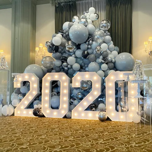 Vista 7 de YAOWKY Globos de oro rosa, 100 globos de 18, 12, 10 y 5 pulgadas, diferentes tamaños, de látex dorado rosa, kit de arco de guirnalda de globos