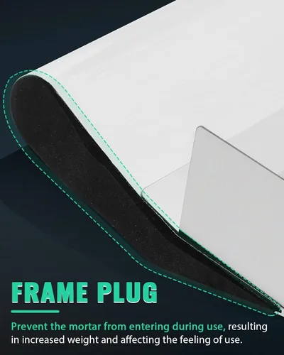 Vista 7 de Tile Tools - Paleta grande de azulejos de 24 pulgadas con muesca cuadrada de 2/5" x 2/5", esparcidor de adhesivo para azulejos, perfecta