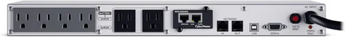 Vista 5 de CyberPower OR700LCDRM1U Smart App UPS Batería de reserva LCD y protector de sobretensión, 700VA/400W, 6 tomas de salida, AVR, montaje en rack 1U