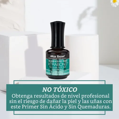 Vista 9 de Gel acrílico UV para unión extra a las uñas, sin ácido ni ardor, 0.5 onzas líquidas, por Mia Secret