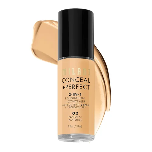 Vista 29 de Milani Base líquida Conceal + Perfect - Natural claro, 1 onza líquida.