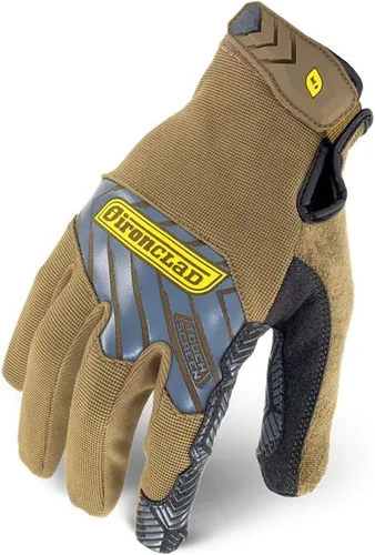 Vista 6 de Guantes de trabajo Ironclad Command Grip; guantes para pantalla táctil, palma y dedos conductivos, agarre extremo, duradero, buen rendimiento