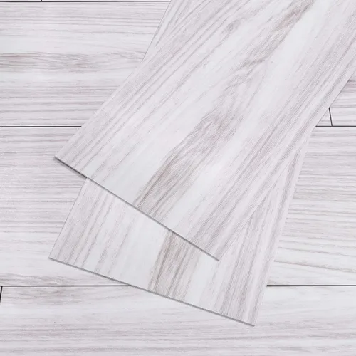Vista 11 de VEELIKE Azulejos de madera de roble gris de 6 x 36 pulgadas, para despegar y pegar, tablones de vinilo de madera, autoadhesivos, suelos laminados