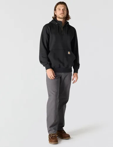 Vista 5 de Carhartt Sudadera con cremallera de un cuarto de ajuste holgado para hombre Rain Defender