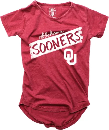 Vista 66 de Wes and Willy NCAA - Camiseta Burnout para niñas S/S