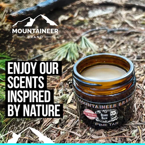 Vista 3 de El Bálsamo Mágico para la Barba de la marca Mountaineer: Un bálsamo totalmente natural para acondicionar la barba, 1