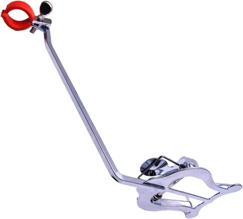 Vista 3 de Horno francés Marching Abrazadera en Lira Metal Plating Partitura Clip para Instrumento Musical Accssories Plata