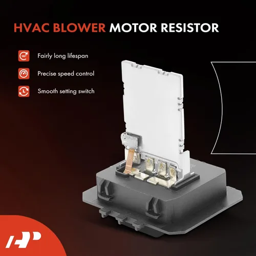 Vista 2 de A-Premium Resistencia de motor de ventilador HVAC compatible con Jeep Grand Cherokee, Commande, 2008 2009 2010, sin control automático