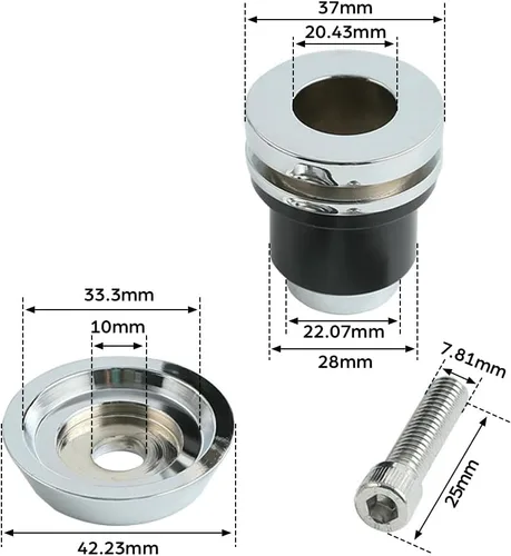 Vista 2 de XMT-Moto Alforjas para respaldo, carretes de montaje para Indian 2020 Scout 100th Anniversary 2019-2020 Scout Sixty ABS, 2016-2020 Scout Sixty