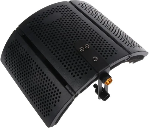 Escudo de aislamiento de micrófono Equipo de reducción de ruido de difusión Estudio Paneles de insonorización acústica Cuñas Micrófono insonorizado